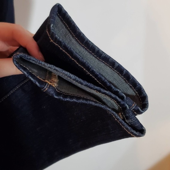 J Brand Boho The Skinny Blue Jeans in Ink Cut 4320 w/ Whiskering Size 26 - Picture 10 of 15